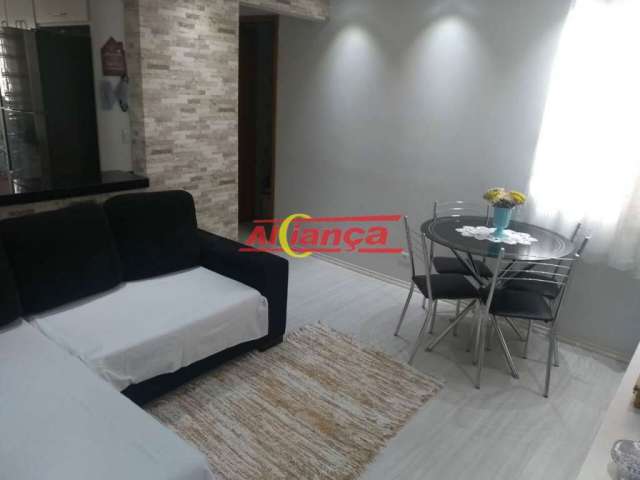 Apartamento com 2 quartos  a venda  55m² jardim odete - guarulhos/sp