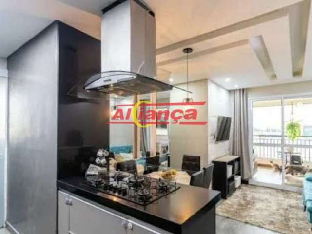 Lindo Apartamento do Tatuapé Mobiliado, com Varanda Gourmet 74 m², 3 dormitórios , 1 vaga