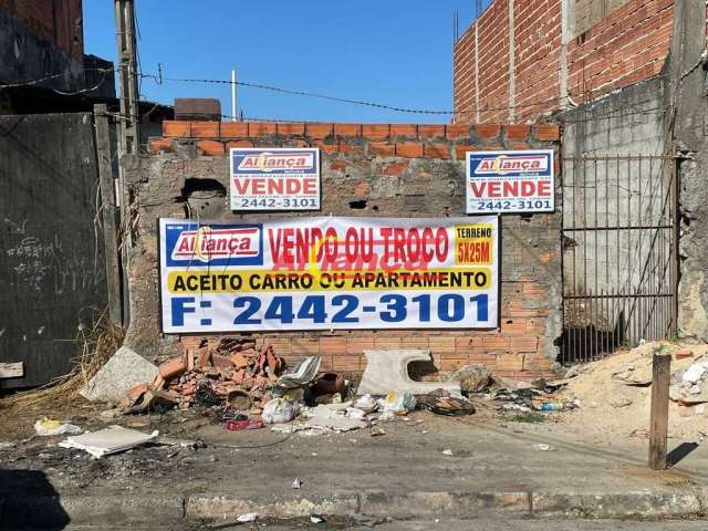 Vende-se Terreno de 125m² no Jardim Lenize - Guarulhos! Aceita Veiculo e Apto na troca!