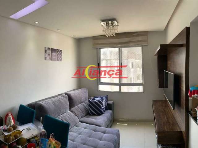 APARTAMENTO COM 2 DORMITÓRIOS À VENDA, 45 M² - PONTE GRANDE - GUARULHOS/SP  Apartamento com lazer co