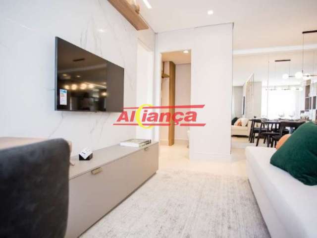 Apartamento com 2 dormitórios à venda, 55,76 m² - vila rosalia ? guarulhos/sp