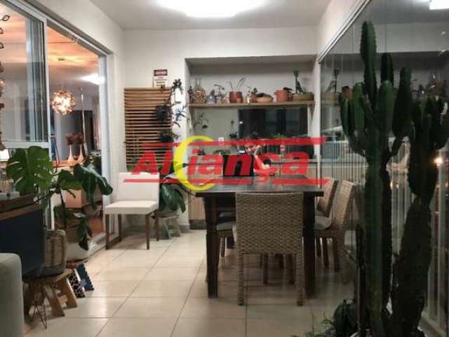 Excelente apartamento na Vila Augusta com 3 suítes, 2 Salas Varanda Gourmet, 4 Banheiros e 3 Vagas