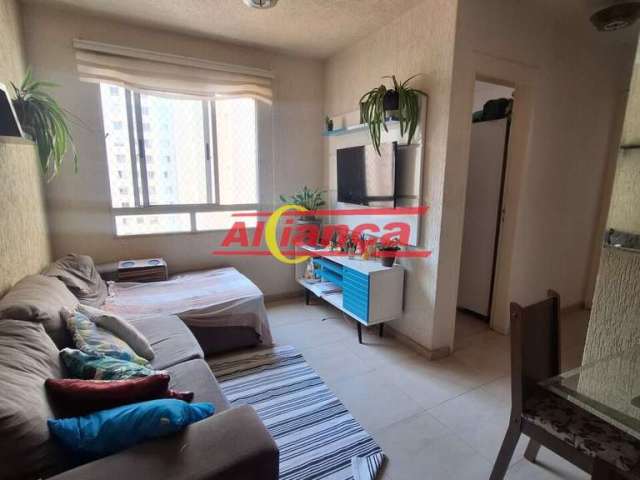 APARTAMENTO COM 2 DORMITÓRIOS À VENDA, 45 M² - PONTE GRANDE - GUARULHOS/SP  Apartamento com lazer co