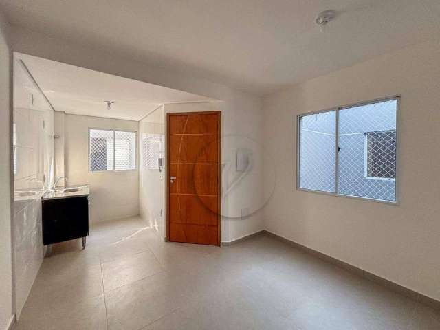 Cobertura com 2 dormitórios para alugar, 100 m² por R$ 2.750,01/mês - Santa Maria - Santo André/SP