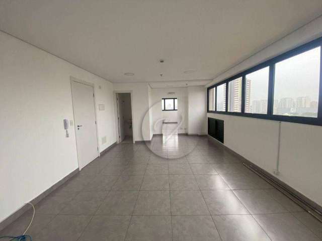 Sala para alugar, 34 m² por R$ 2.993,00/mês - Vila Assunção - Santo André/SP