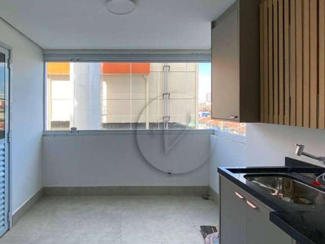 Apartamento para alugar, 67 m² por R$ 3.580,00/mês - Parque das Nações - Santo André/SP