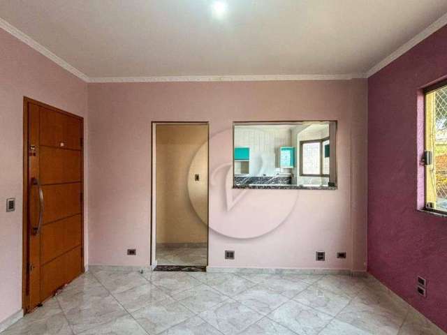 Apartamento com 3 dormitórios para alugar, 100 m² por R$ 2.380,01/mês - Vila Linda - Santo André/SP