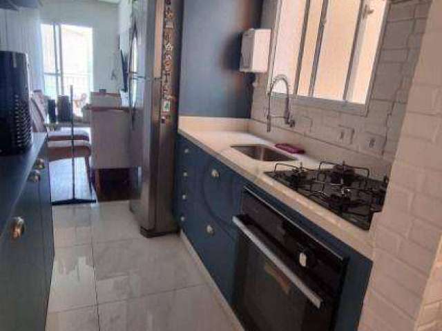 Apartamento com 2 dormitórios à venda, 55 m² por R$ 430.000 - Vila Humaitá - Santo André/SP