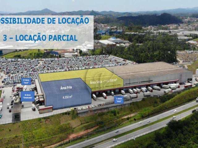 Galpão com 15.350,00 m² para locação em Mauá – Ao lado do Rodoanel.