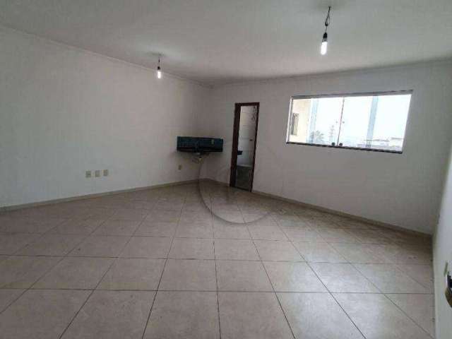 Sala para alugar, 30 m² por R$ 1.076,45 - Casa Branca - Santo André/SP