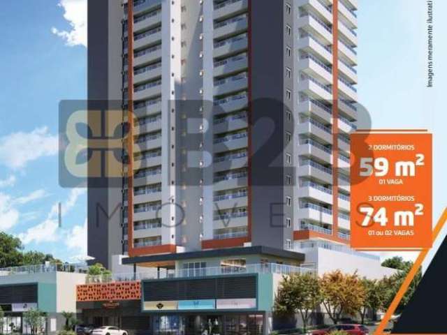 Apartamento para Venda em Bauru, Vila Aviação, 3 dormitórios, 1 suíte, 2 banheiros, 2 vagas