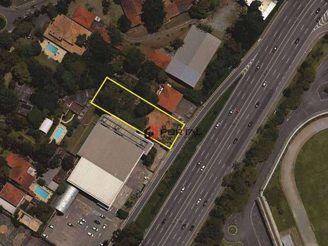 Terreno, 1319 m² - venda por R$ 2.638.000,00 ou aluguel por R$ 15.215,00/mês - Granja Viana - Cotia/SP