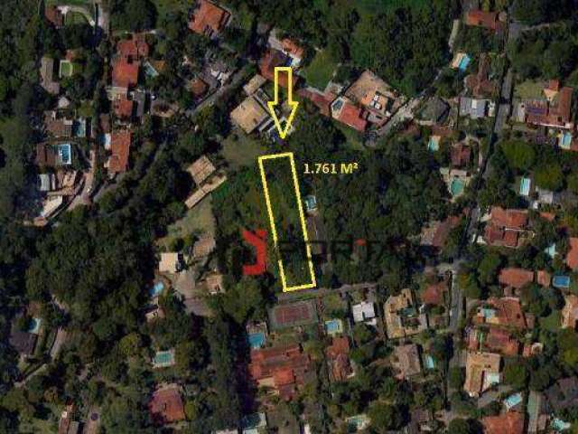 Terreno à venda, 1761 m² por R$ 590.000,00 - Granja Viana - Carapicuíba/SP