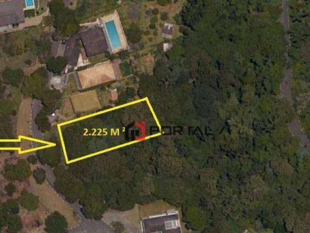 Terreno à venda, 2225 m² por R$ 800.000,00 - Cotia - Cotia/SP