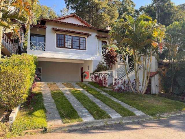 Casa com 5 dormitórios, 490 m² - venda por R$ 1.350.000,00 ou aluguel por R$ 7.900,00/mês - Cotia - Cotia/SP