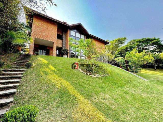 Casa com 4 dormitórios à venda, 623 m² por R$ 3.500.000,00 - Granja Viana - Jandira/SP