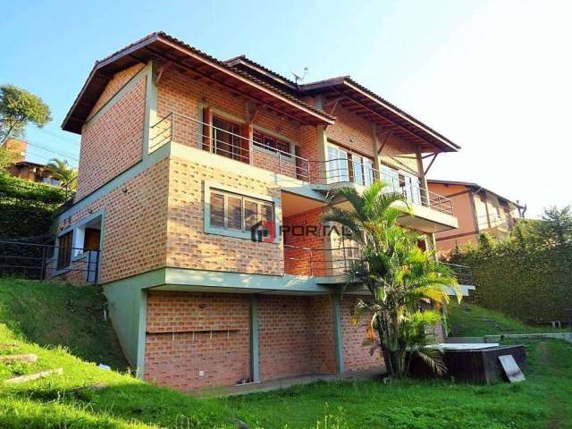 Casa com 3 dormitórios - venda por R$ 1.800.000,00 ou aluguel por R$ 12.000,00/mês - Granja Viana - Cotia/SP