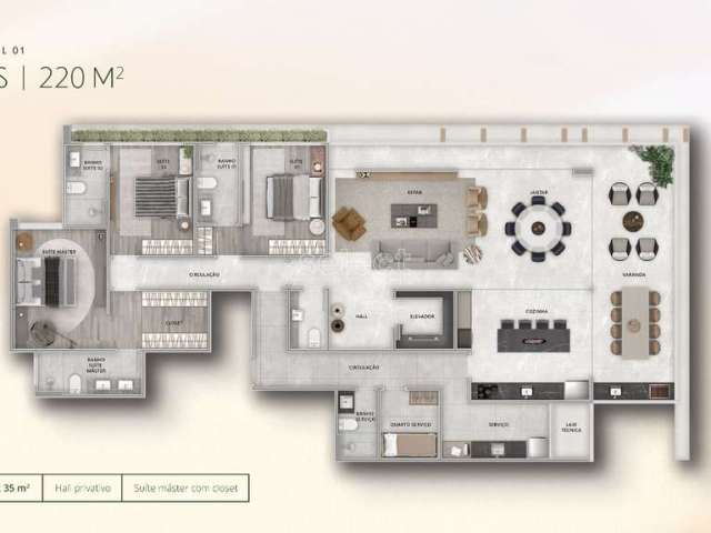 Apartamento com 3 quartos à venda na Rua Caiçaras, Centro, Juiz de Fora, 220 m2 por R$ 2.103.200