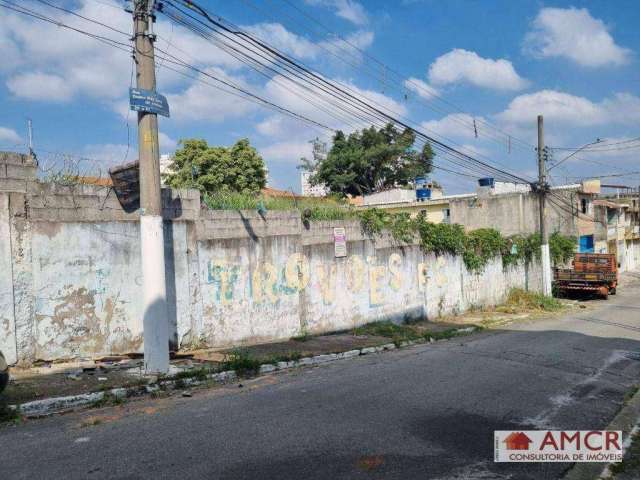 Terreno à venda, 965 m² por R$ 1.158.000,00 - Vila Curuçá - São Paulo/SP