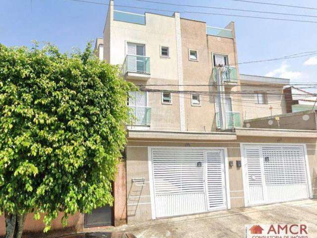 Cobertura com 2 dormitórios à venda, 73 m² por R$ 330.000,00 - Santo André - Santo André/SP