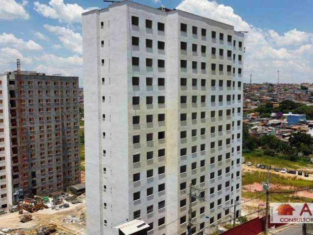 Apartamento com 2 dormitórios à venda, 41 m² por R$ 200.000,00 - Vila Londrina - Itaquaquecetuba/SP