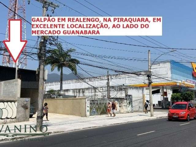 Realengo – Galpão na Piraquara/Realengo – Av. Santa Cruz, 353