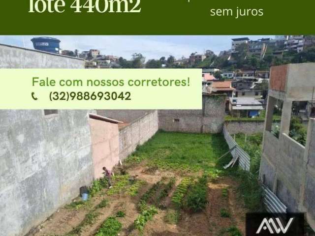 Terreno à venda, 440 m² por R$ 30.000 de entrada - Filgueiras - Juiz de Fora/MG