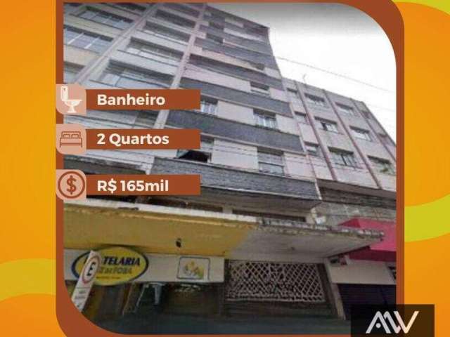 Apartamento com 2 dormitórios à venda, 70 m² por R$ 165.000,00 - Centro - Juiz de Fora/MG