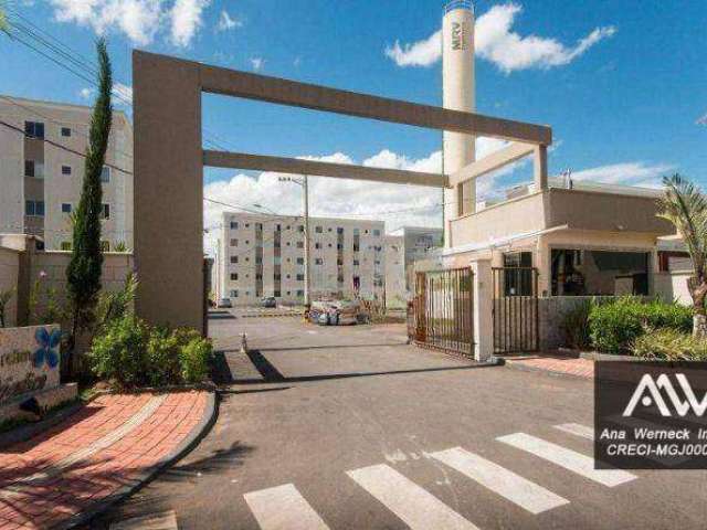 Apartamento com 2 dormitórios à venda, 42 m² por R$ 165.000,00 - Industrial - Juiz de Fora/MG