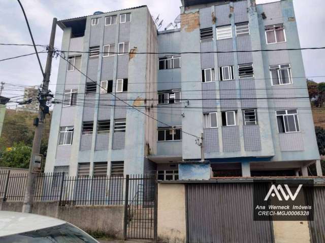 Apartamento com 2 dormitórios à venda, 62 m² por R$ 169.900,00 - Bandeirantes - Juiz de Fora/MG