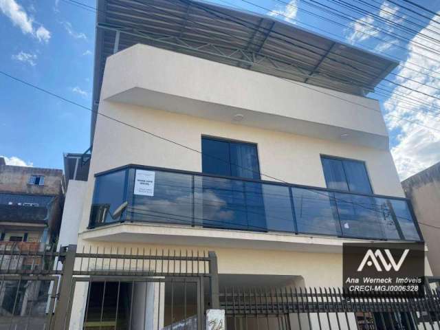 Cobertura com 2 dormitórios (1 suite)  à venda, 100 m² por R$ 285.000 - Nova Benfica - Juiz de Fora/MG