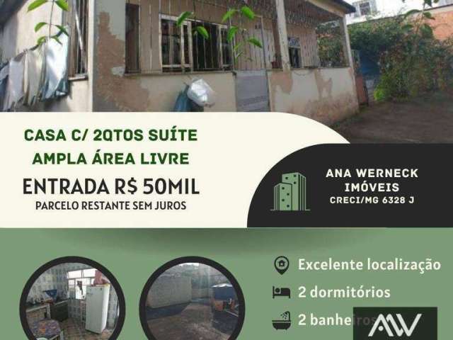 Casa com 2 dormitórios à venda, 100 m² por R$ 50.000 de entrada - Marumbi - Juiz de Fora/MG