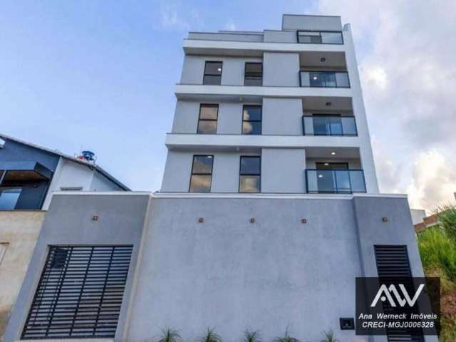 Apartamento com 2 dormitórios à venda, 59 m² por R$ 265.000,00 - Recanto da Mata 2 - Juiz de Fora/MG