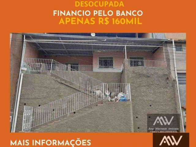 Casa com 3 dormitórios à venda, 80 m² por R$ 160.000,00 - Vila Ideal - Juiz de Fora/MG