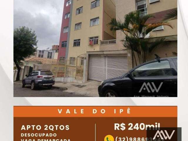 Apartamento com 2 dormitórios à venda, 60 m² por R$ 240.000,00 - Vale do Ipê - Juiz de Fora/MG