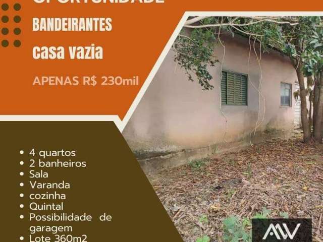 Casa com 4 dormitórios à venda, 120 m² por R$ 230.000,00 - Bandeirantes - Juiz de Fora/MG