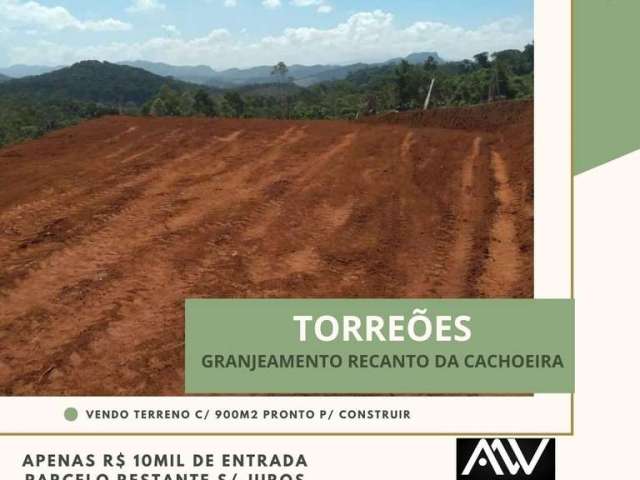 Terreno à venda, 900 m² por R$ 10.000 de entrada - Torreões - Juiz de Fora/MG