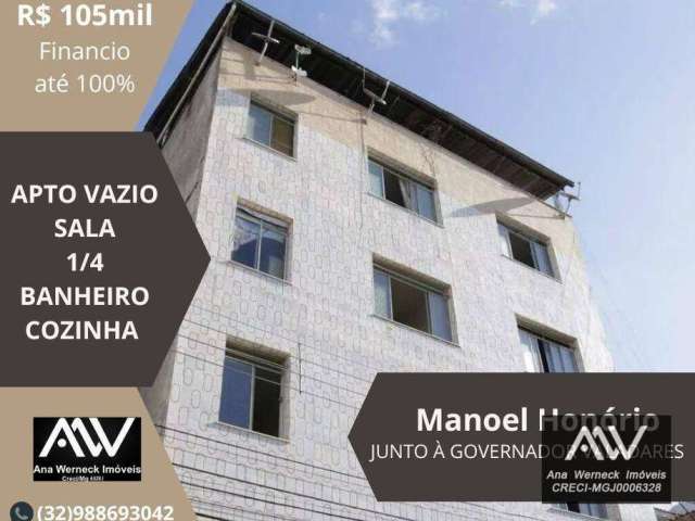 Apartamento com 1 dormitório à venda, 30 m² por R$ 105.000,00 - Manoel Honório - Juiz de Fora/MG