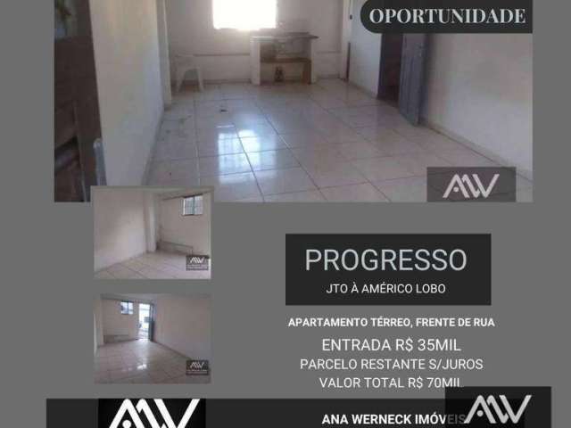 Apartamento com 1 dormitório à venda, 50 m² por R$ 35.000 de entrada - Progresso - Juiz de Fora/MG