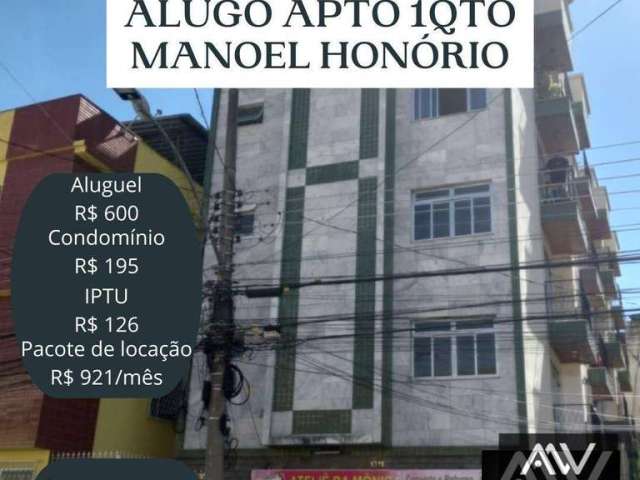 Apartamento com 1 dormitório para alugar, 45 m² por R$ 921,00/mês - Manoel Honório - Juiz de Fora/MG