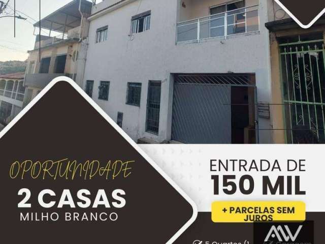 Casa com 3 dormitórios à venda, 200 m² por R$ 150.000 DE ENTRADA- Milho Branco - Juiz de Fora/MG