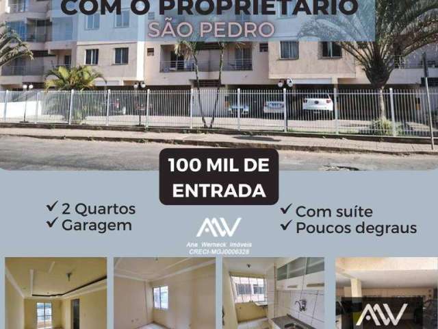 Apartamento com 2 dormitórios à venda, 66 m² por R$ 100.000,00 - São Pedro - Juiz de Fora/MG