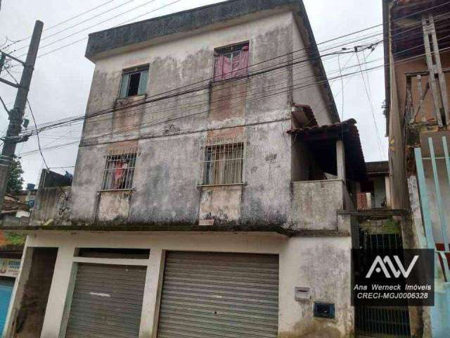 3 Casas com 7 dormitórios (Ao todo)  à venda, 200 m² por R$ 190.000 - Sagrado  Coração  de Jesus - Juiz de Fora/MG