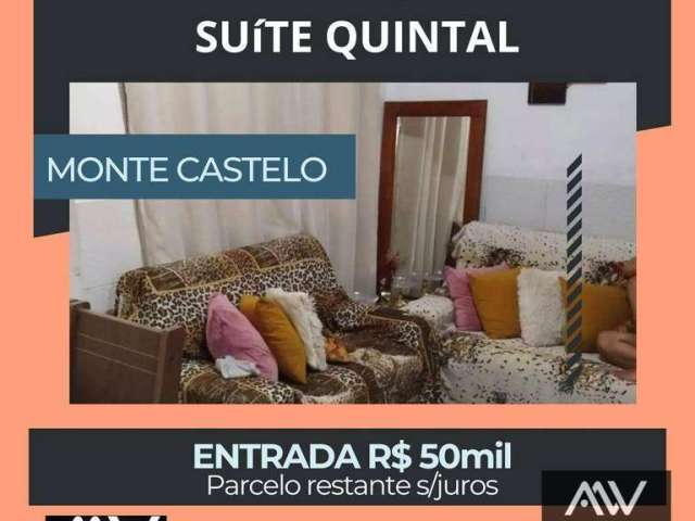 Casa com 3 dormitórios à venda, 80 m² por R$ 50.000 de entrada - Monte Castelo - Juiz de Fora/MG