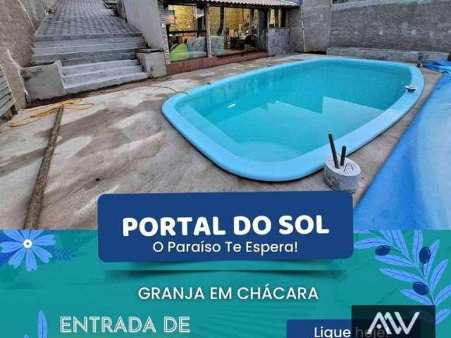 Chácara com 1 dormitório à venda, 649 m² por R$ 150.000 DE ENTRADA - Chacara - Chácara/MG