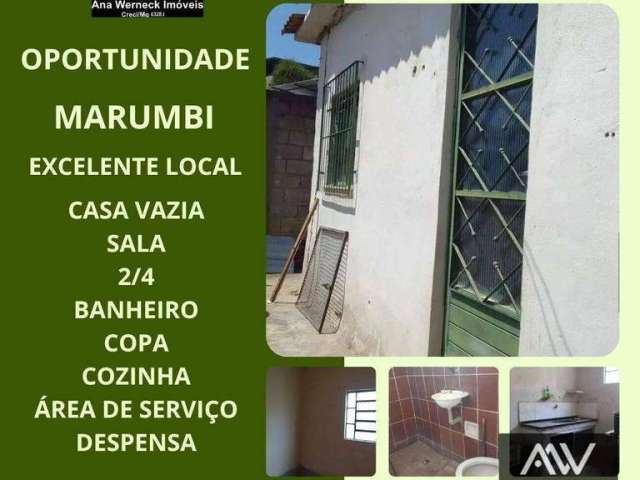 Casa com 2 dormitórios à venda, 80 m² por R$ 40.000 de entrada - Marumbi - Juiz de Fora/MG