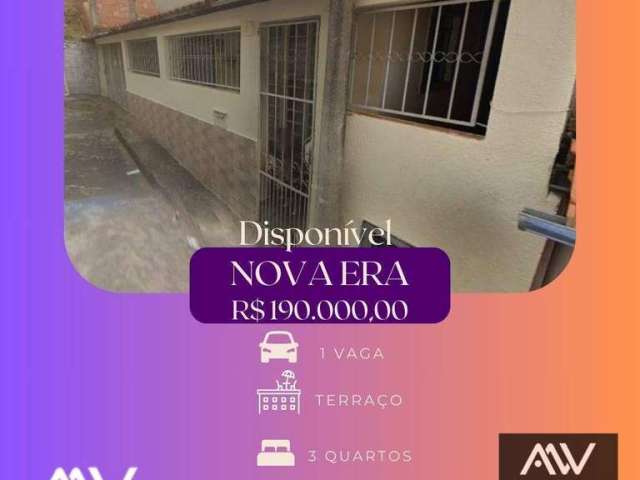 Casa com 3 dormitórios à venda, 90 m² por R$ 190.000,00 - Nova Era - Juiz de Fora/MG