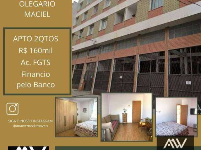 Apartamento com 2 dormitórios à venda, 60 m² por R$ 160.000,00 - Paineiras - Juiz de Fora/MG