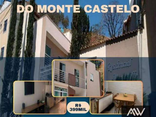 Casa com 3 dormitórios à venda, 143 m² por R$ 399.000,00 - Monte Castelo - Juiz de Fora/MG