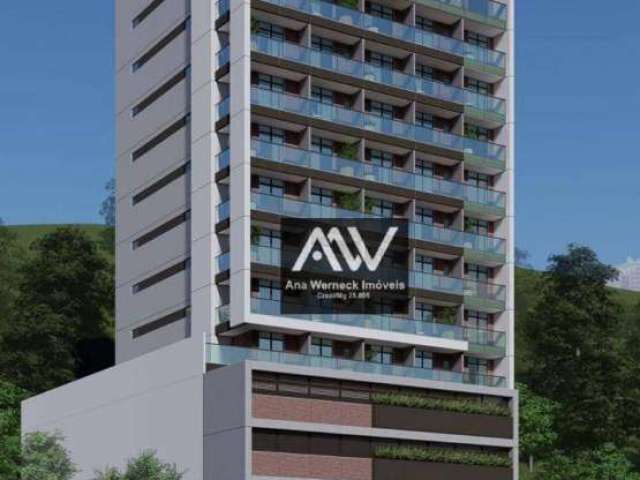 Apartamento com 1 dormitório à venda, 35 m² por R$ 260.000,00 - Cascatinha - Juiz de Fora/MG